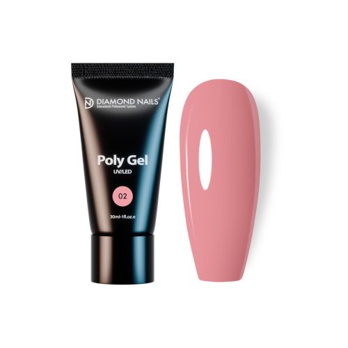 Polygel 02 - Baby Pink - 30ml - Libre  de HEMA y TPO